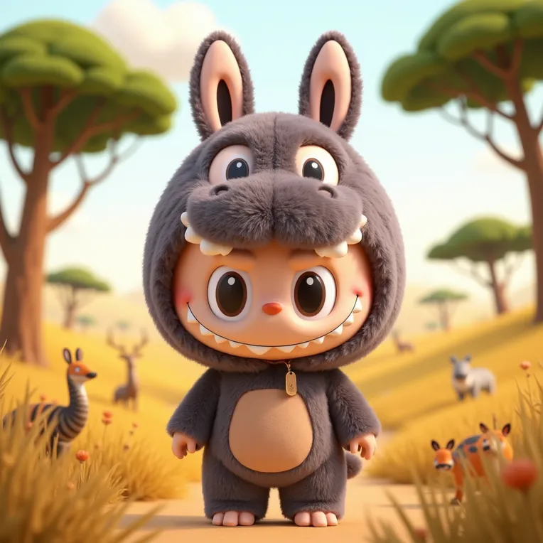 Cartoon style,Style Boost,Toy,LoRA,FLUX.1