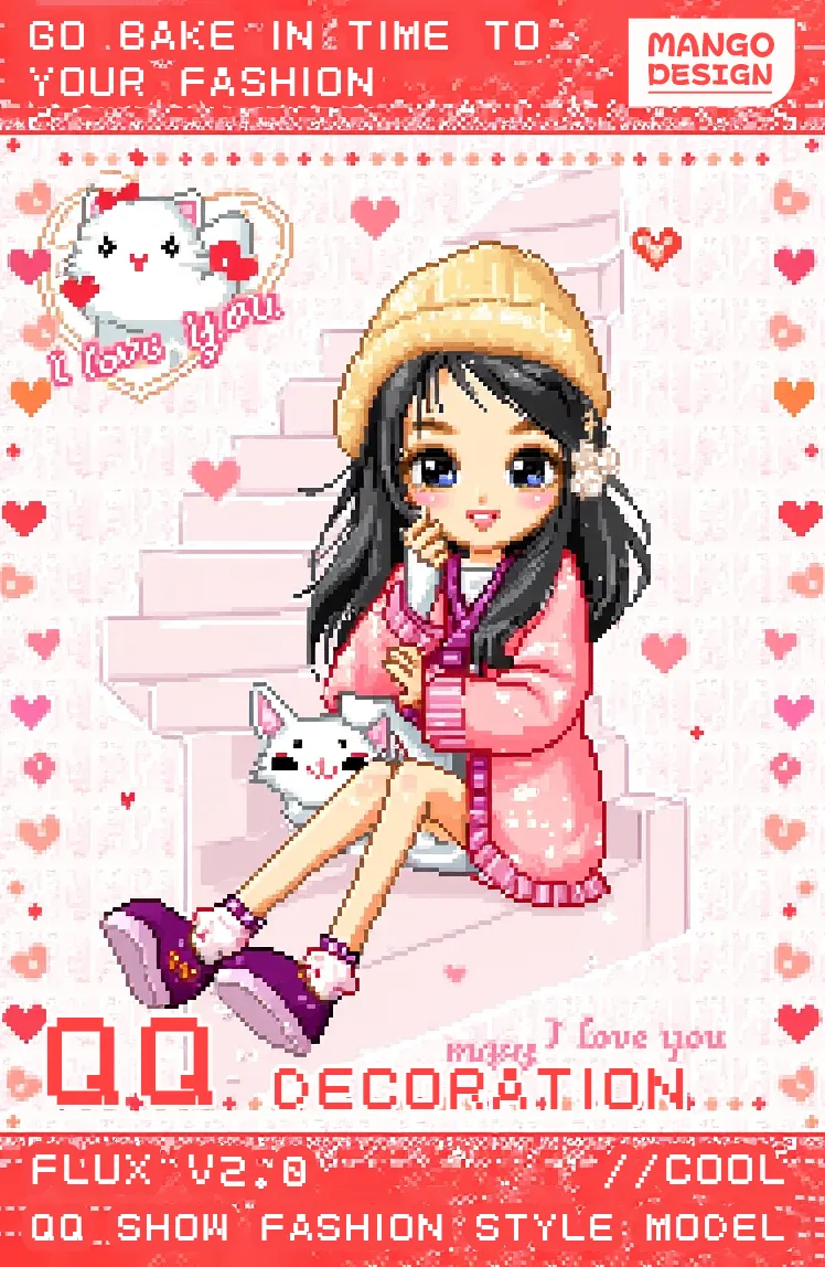 Digital Painting Media,Girl,Style Boost,LoRA,FLUX.1