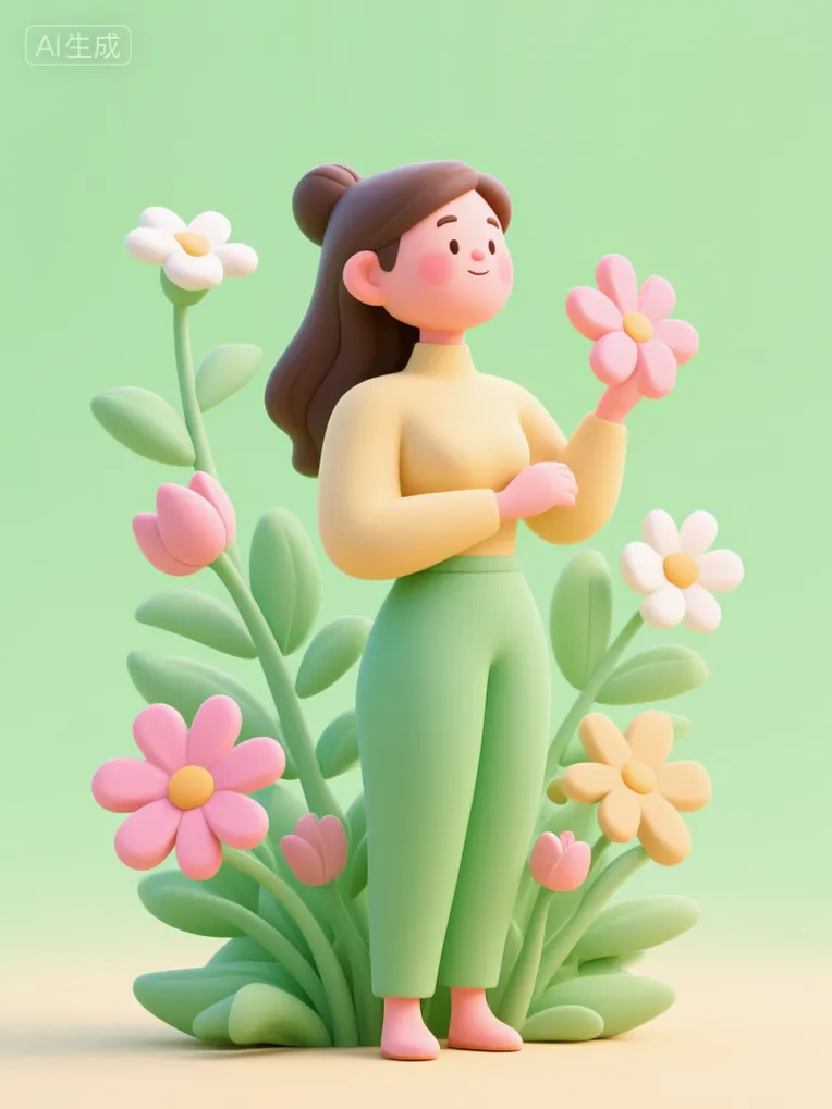 Cartoon style,Craft Style,Girl,Checkpoint,FLUX.1