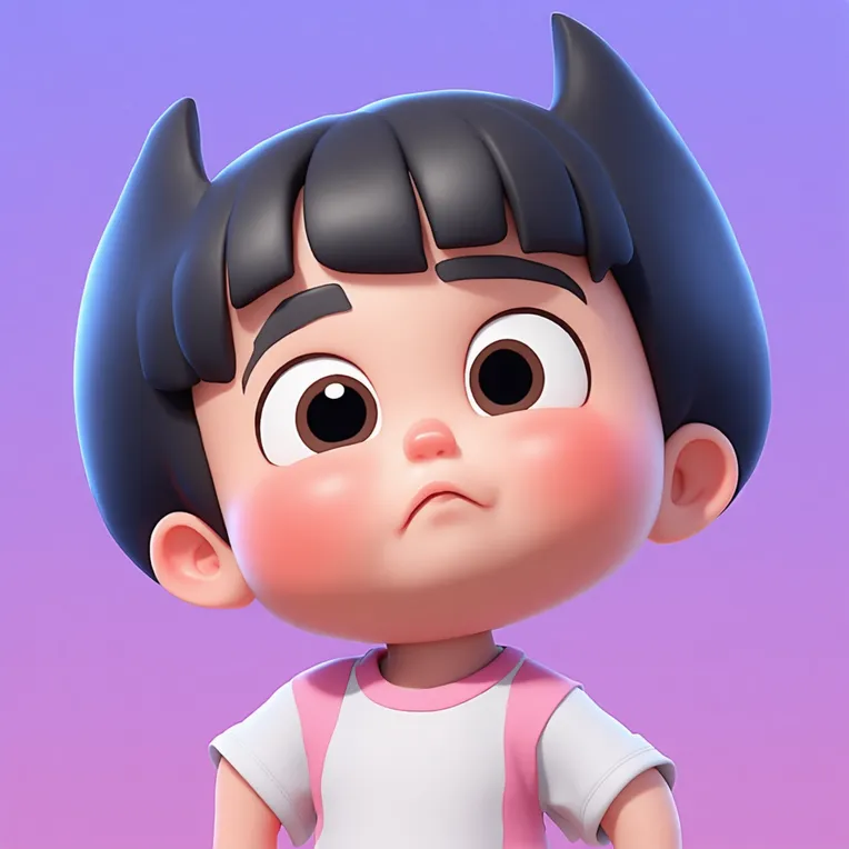 Cartoon style,Digital Painting Media,Girl,Checkpoint,SD 3