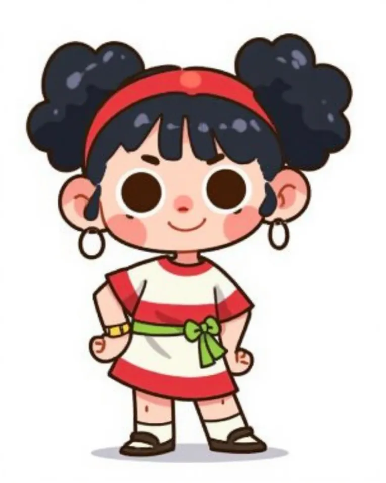 Kids' Illustration,Girl,Style Boost,LoRA,FLUX.1