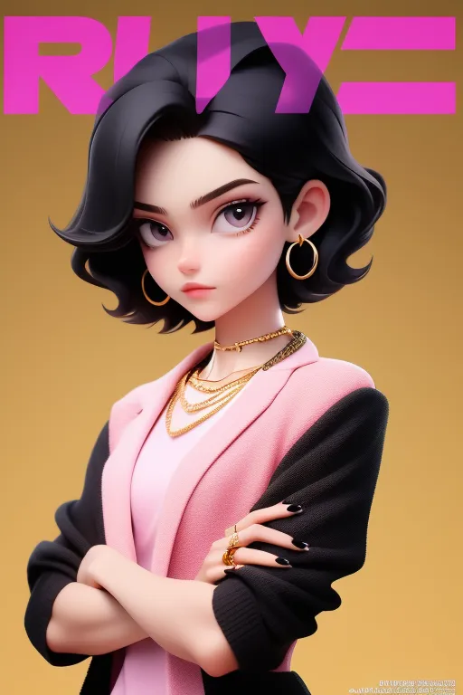 Cartoon style,Digital Painting Media,Girl,Checkpoint,SD 1.5