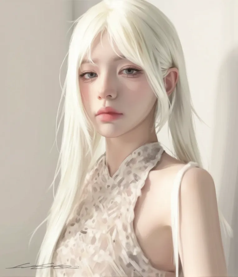 Traditional Painting Media,Girl,Style Boost,LoRA,FLUX.1