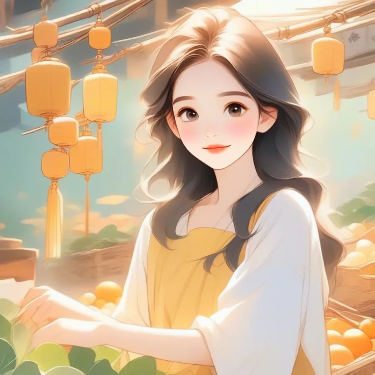 Traditional Painting Media,Girl,Style Boost,LoRA,SDXL