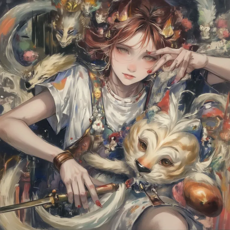 Anime Character,Girl,Style Boost,LoRA,FLUX.1