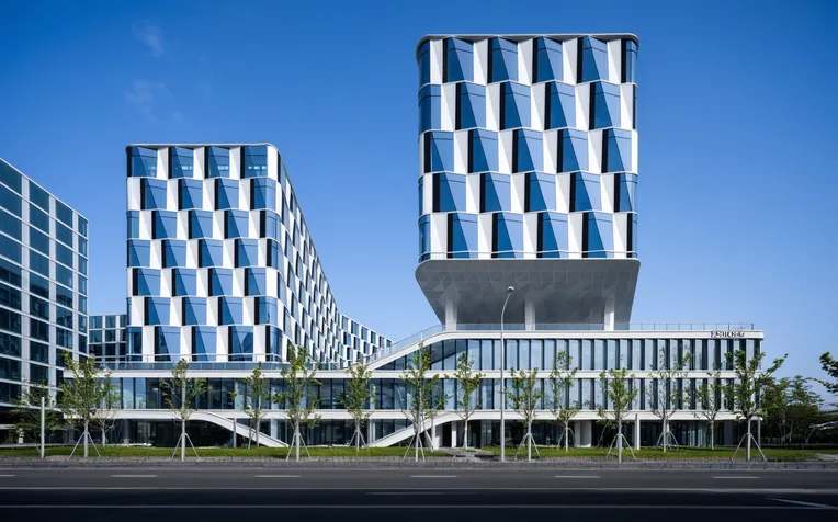 Multi-story office building 4-XL-LoRA-Architecture888-Shakker
