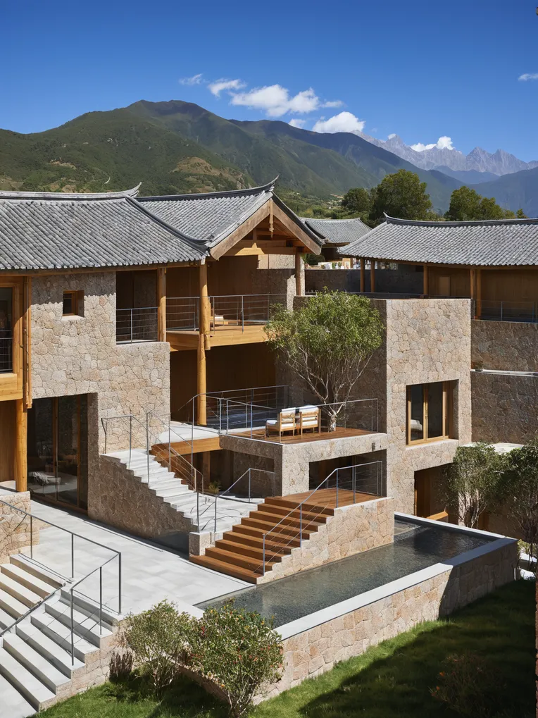 Realistic,Architectural Design,Building,LoRA,SDXL