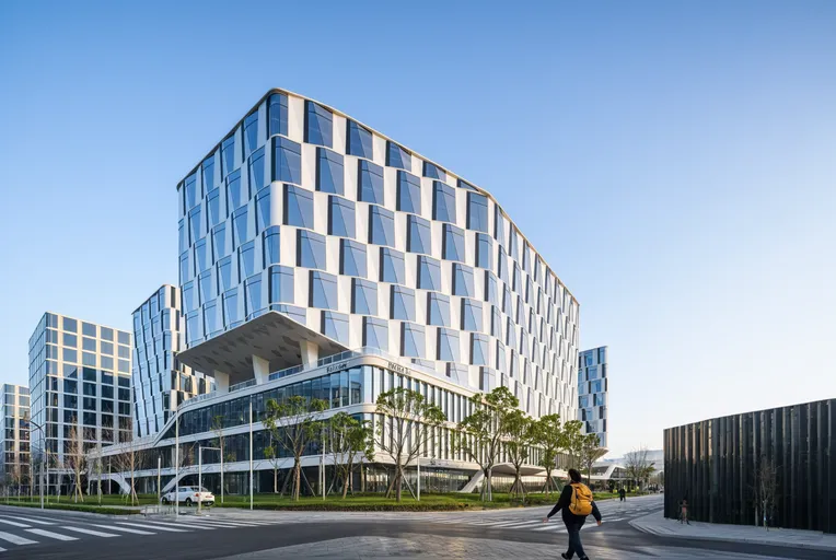 Multi-story office building 4-XL-LoRA-Architecture888-Shakker