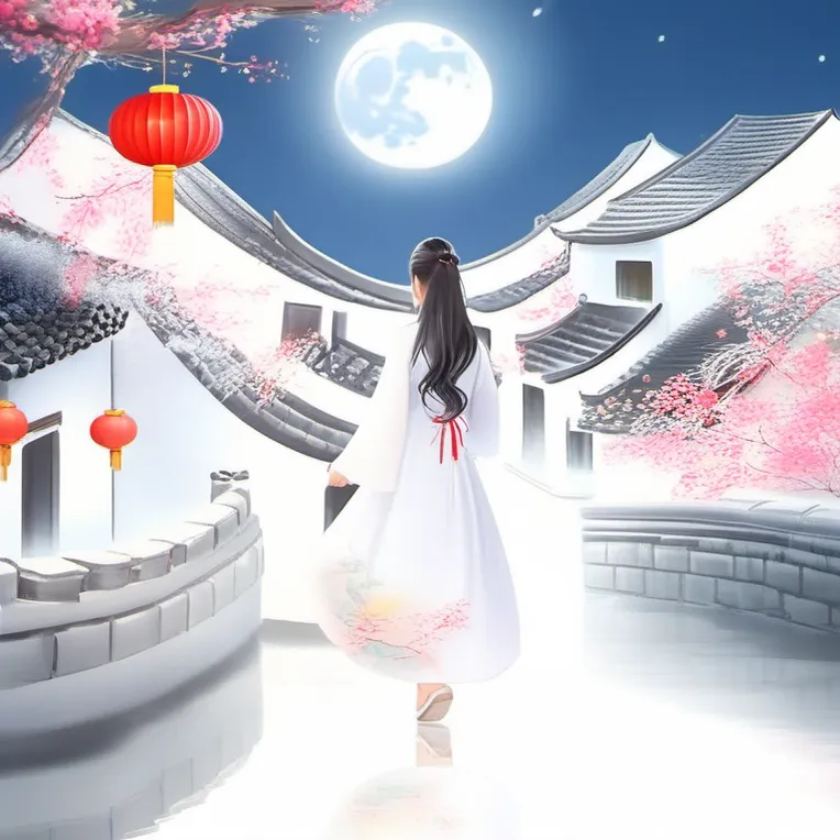 Illustration,Chinese Style,Girl,LoRA,SDXL