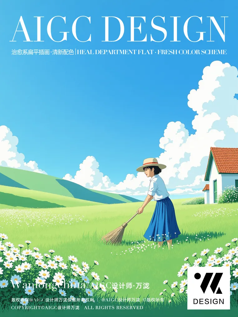 Flat Illustration,Building,Style Boost,LoRA,FLUX.1