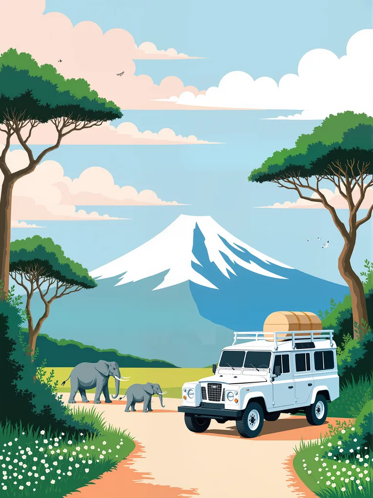 Flat Illustration,Building,Style Boost,LoRA,FLUX.1