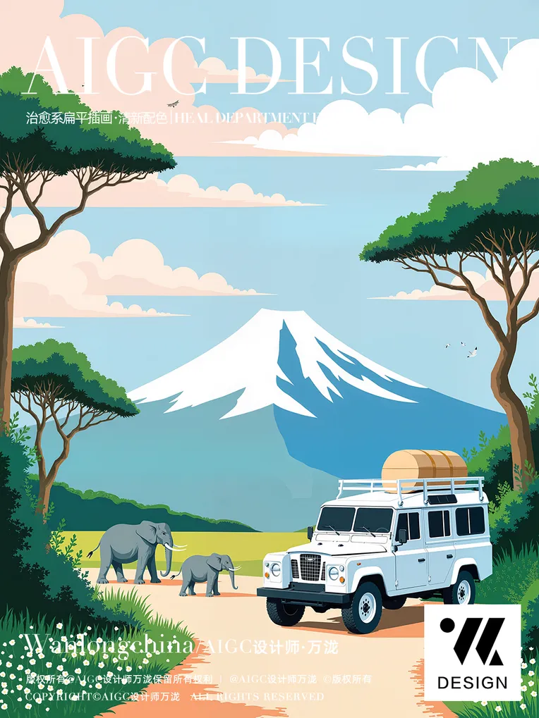 Flat Illustration,Building,Style Boost,LoRA,FLUX.1