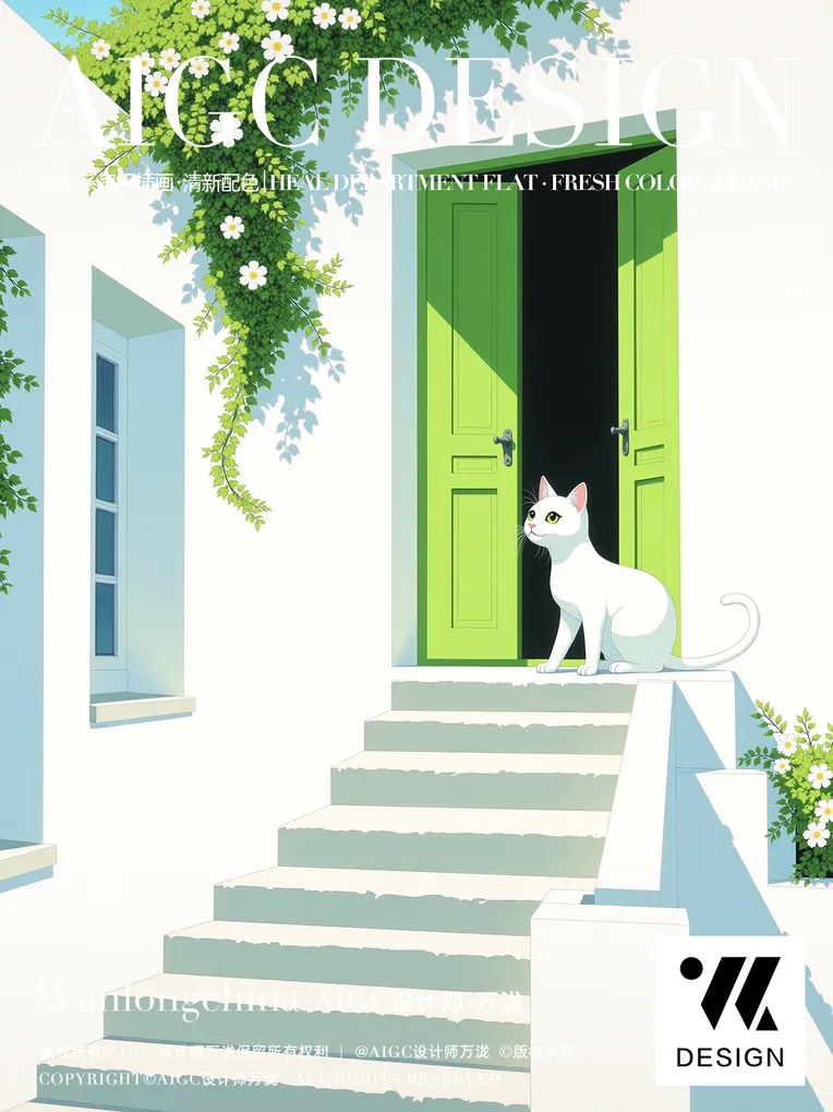 Flat Illustration,Building,Style Boost,LoRA,FLUX.1