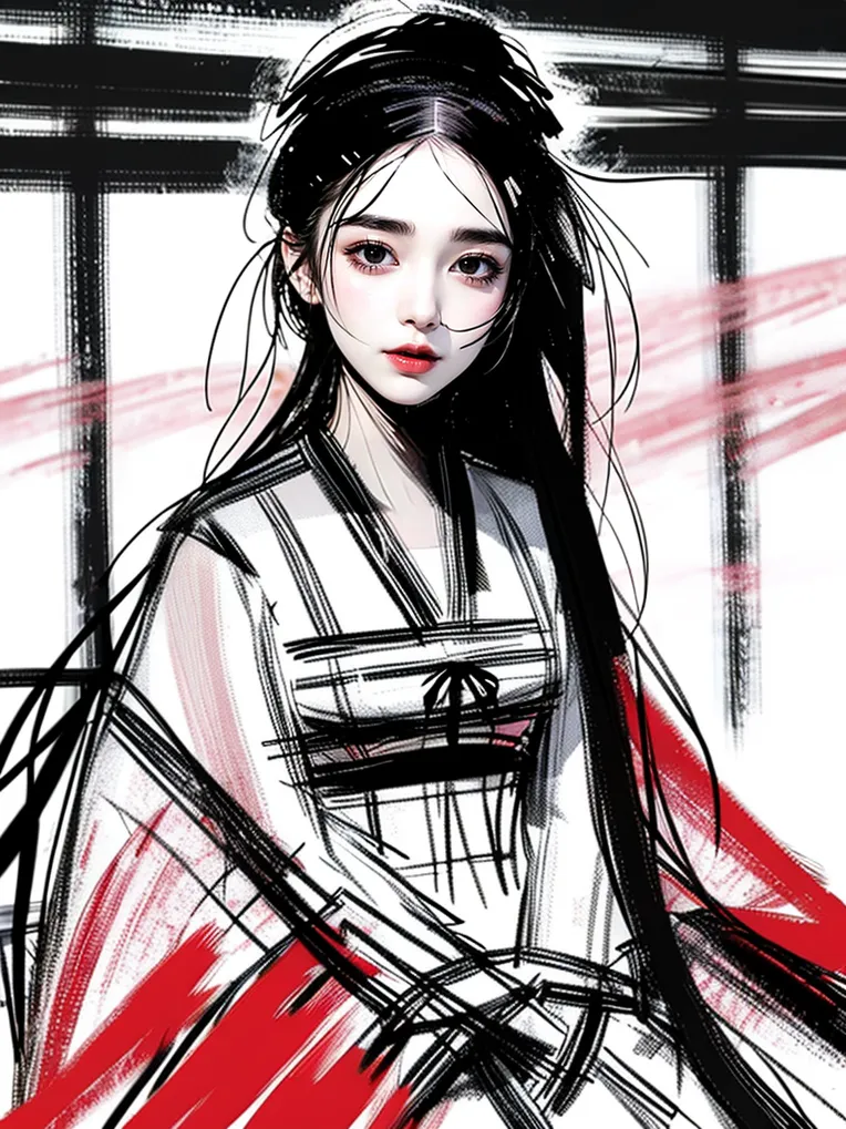 Traditional Painting Media,Girl,Style Boost,LoRA,SD 1.5