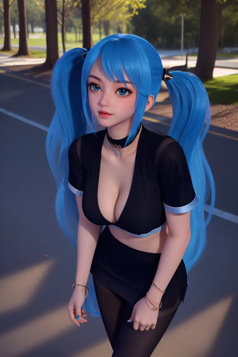 CGI style,Anime Character,Girl,LoRA,SD 1.5