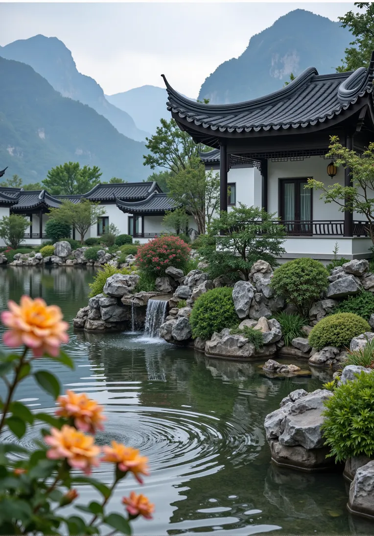 Realistic,Landscape Design,Building,LoRA,FLUX.1