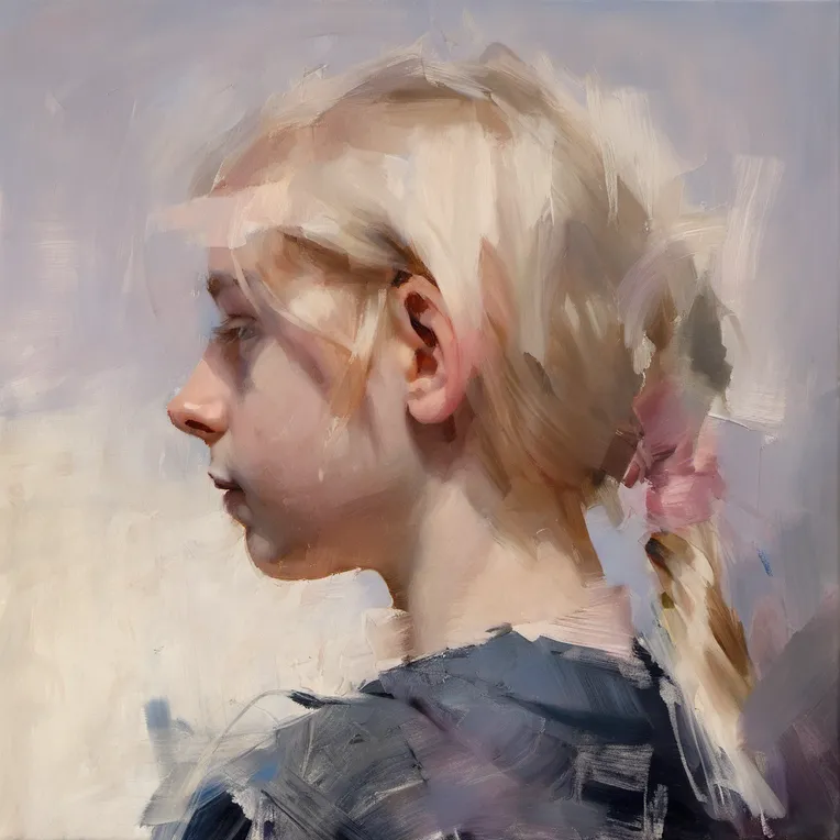 Classic Painting,Traditional Painting Media,Girl,LoRA,SDXL