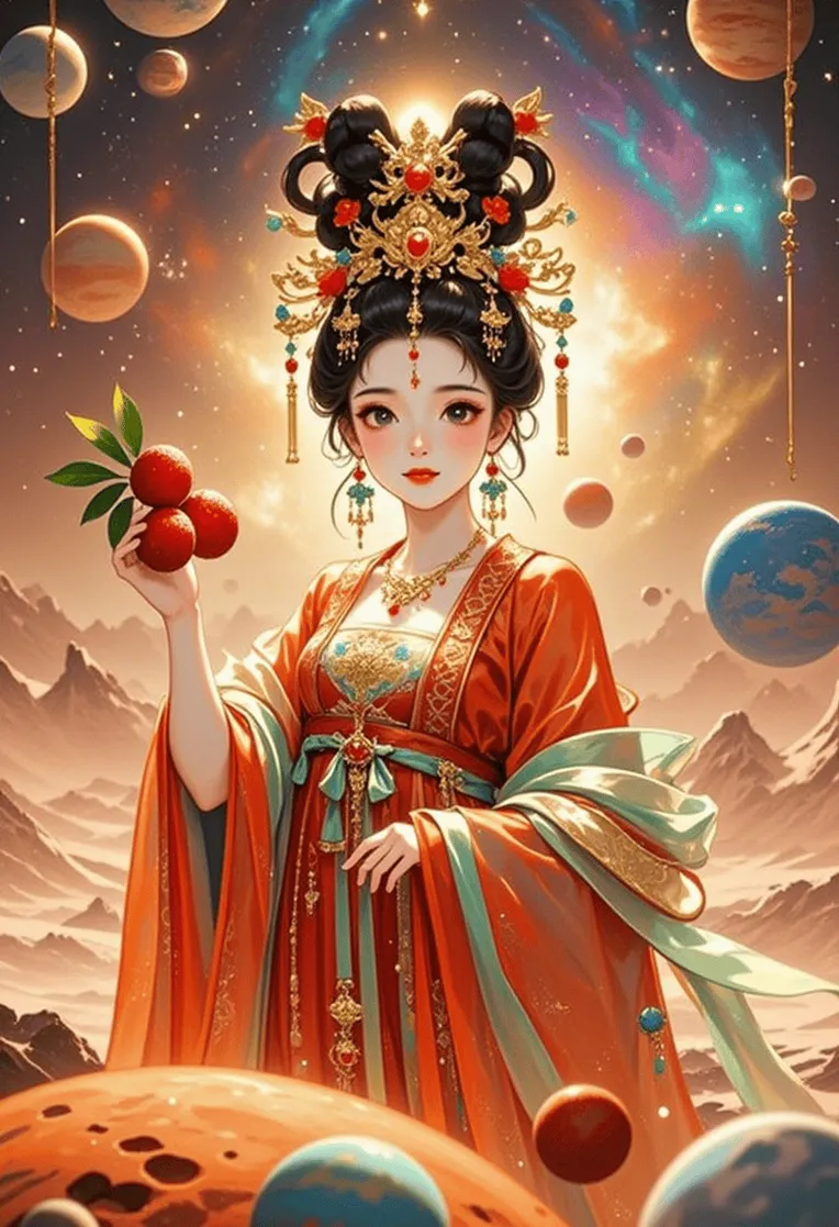 Traditional Painting Media,Girl,Style Boost,LoRA,FLUX.1