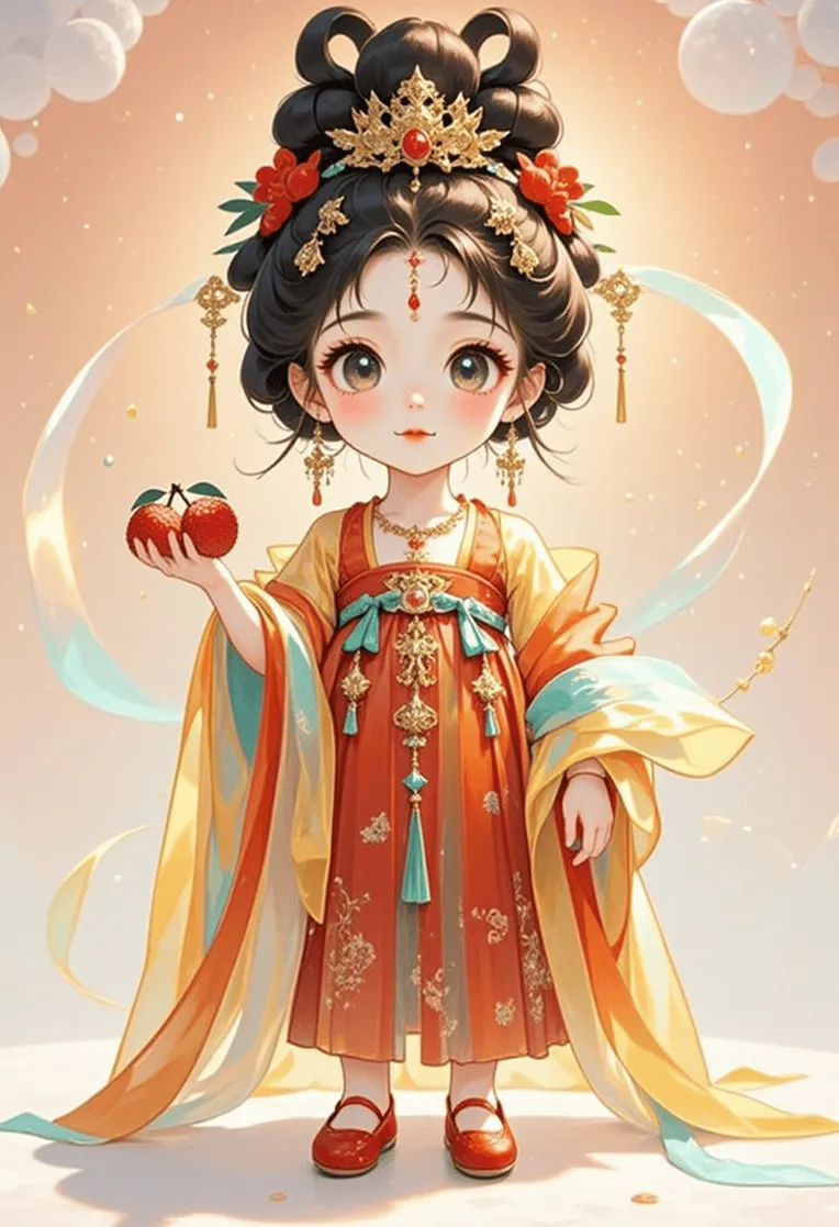 Traditional Painting Media,Girl,Style Boost,LoRA,FLUX.1