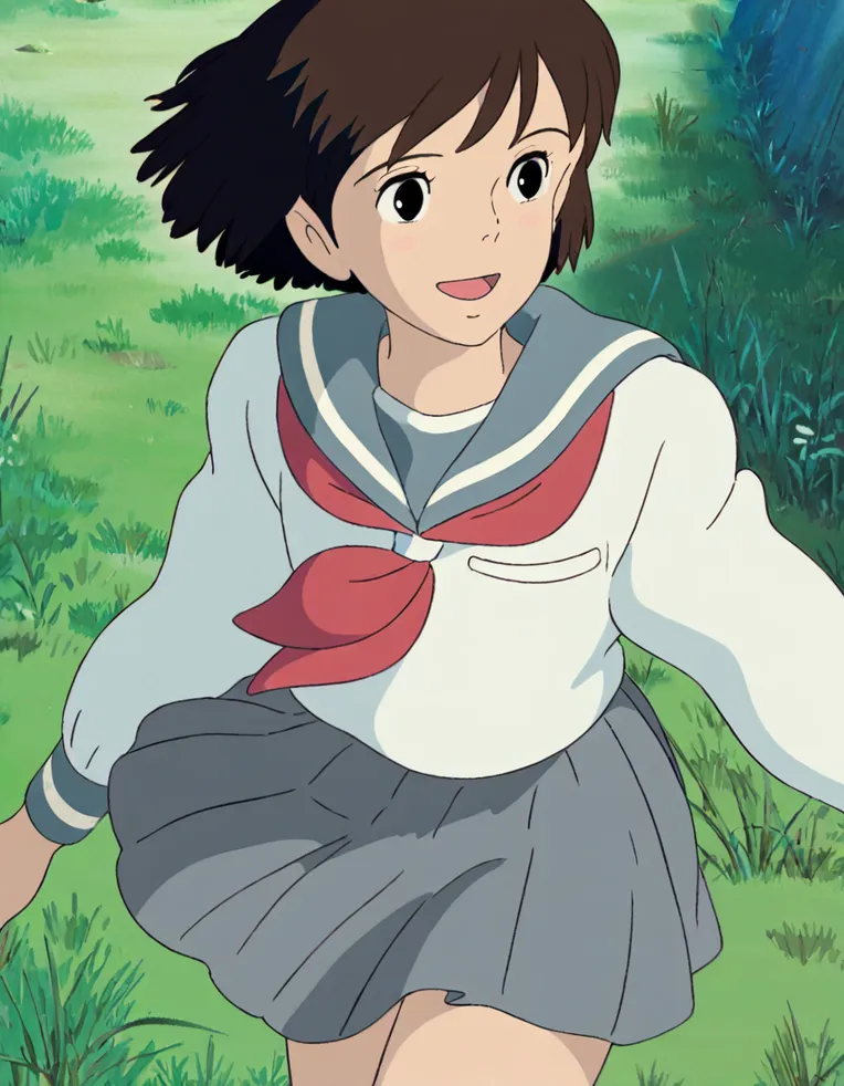 Anime Style,Girl,Style Boost,LoRA,SDXL