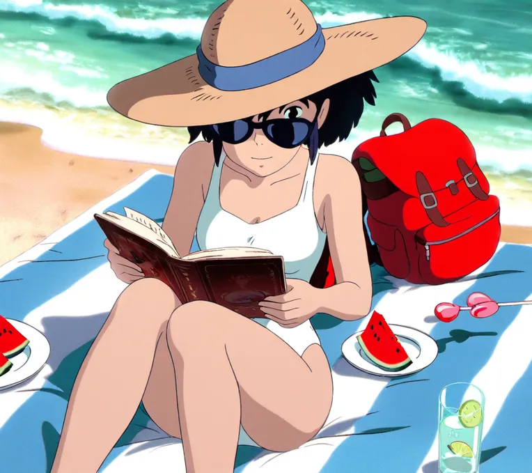 Anime Style,Girl,Style Boost,LoRA,SDXL