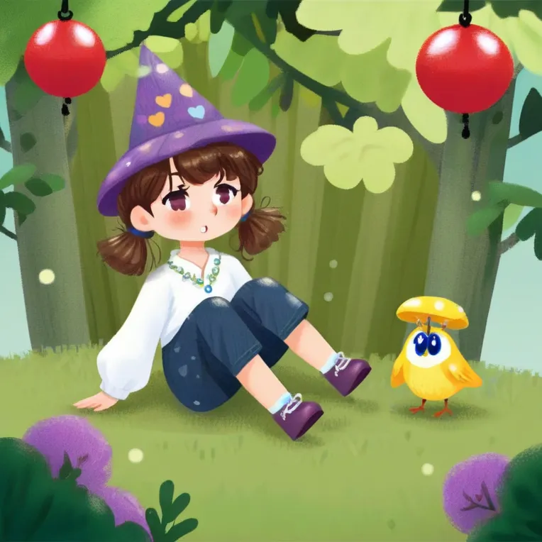 Hand-Drawn,Kids' Illustration,Girl,Checkpoint,SDXL