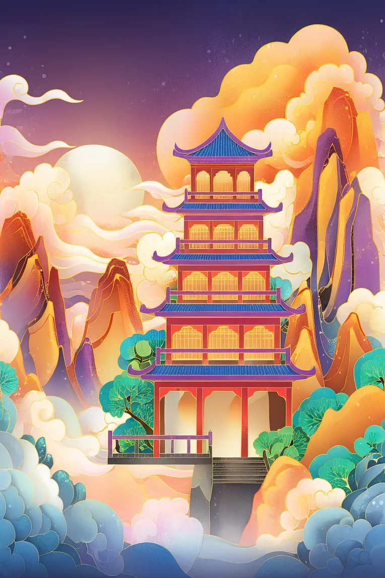 Chinese Style,Traditional Painting Media,Style Boost,Checkpoint,SDXL