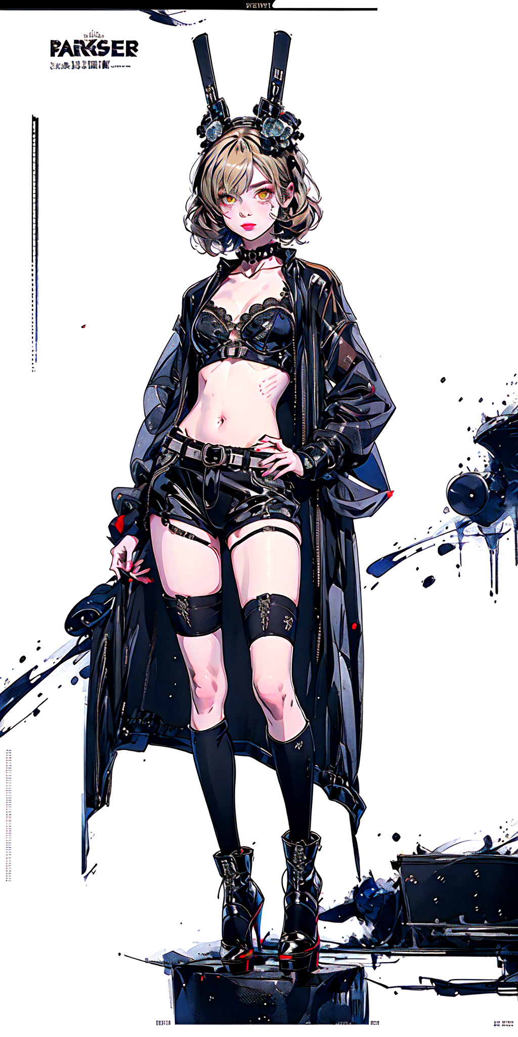 Fierce and whimsical character style V1