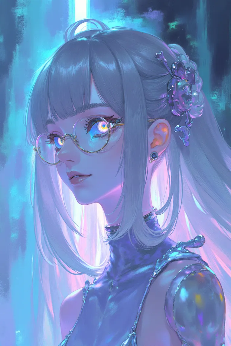 Illustration,Classic Painting,Girl,LoRA,FLUX.1