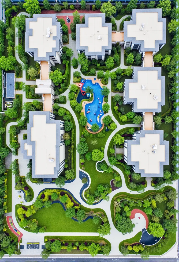 Landscape Design,Building,Composition Control,LoRA,FLUX.1