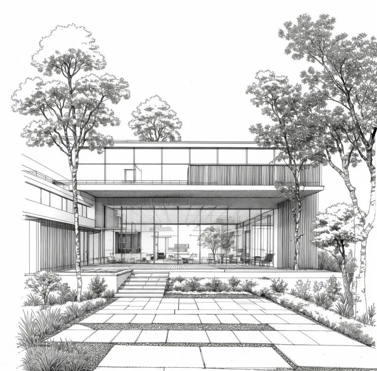 Hand-Drawn,Landscape Design,Space & Scene,LoRA,SD 1.5