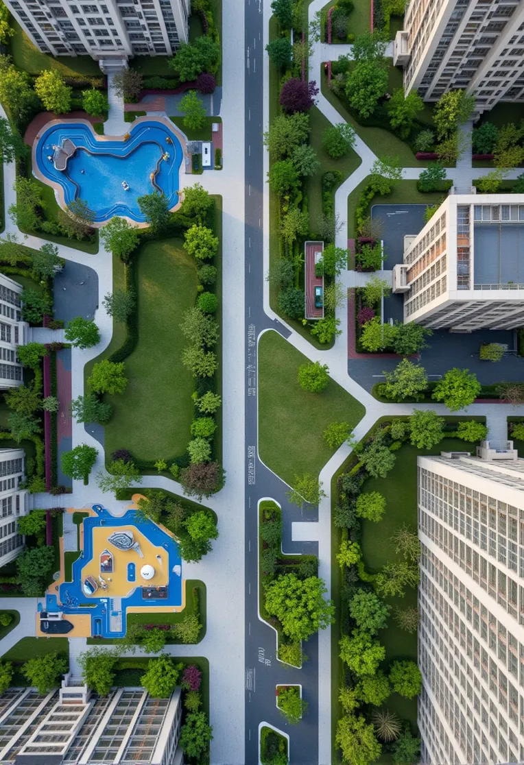 Landscape Design,Building,Composition Control,LoRA,FLUX.1