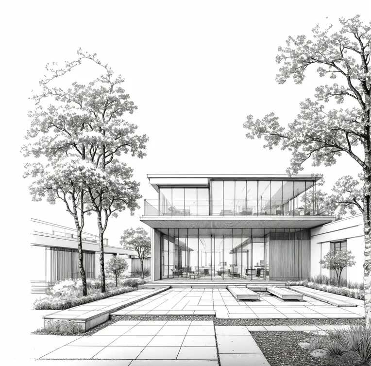 Hand-Drawn,Landscape Design,Space & Scene,LoRA,SD 1.5