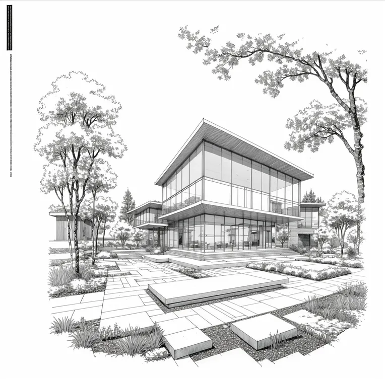 Hand-Drawn,Landscape Design,Space & Scene,LoRA,SD 1.5