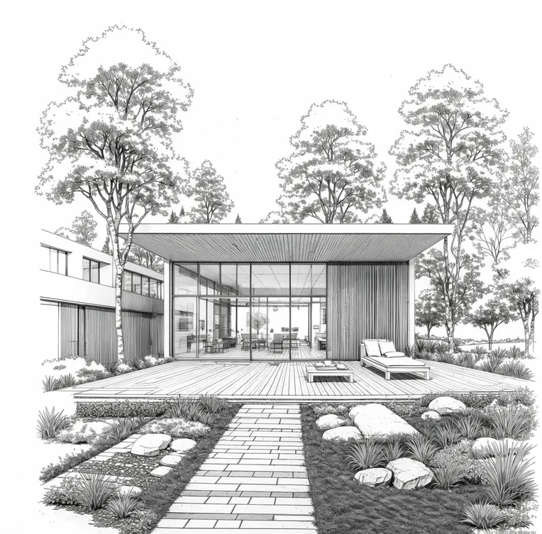 Hand-Drawn,Landscape Design,Space & Scene,LoRA,SD 1.5