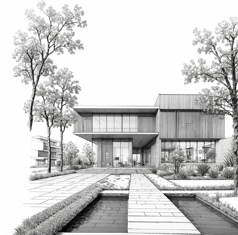 Hand-Drawn,Landscape Design,Space & Scene,LoRA,SD 1.5