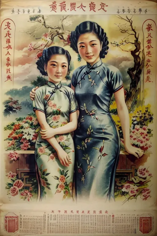 Chinese Style,Background asset,Girl,LoRA,SD 1.5