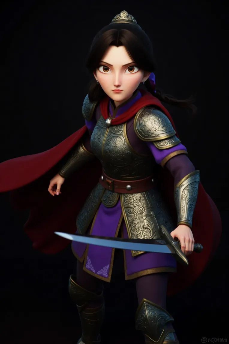 CGI style,Girl,Object Enhance,LoRA,FLUX.1