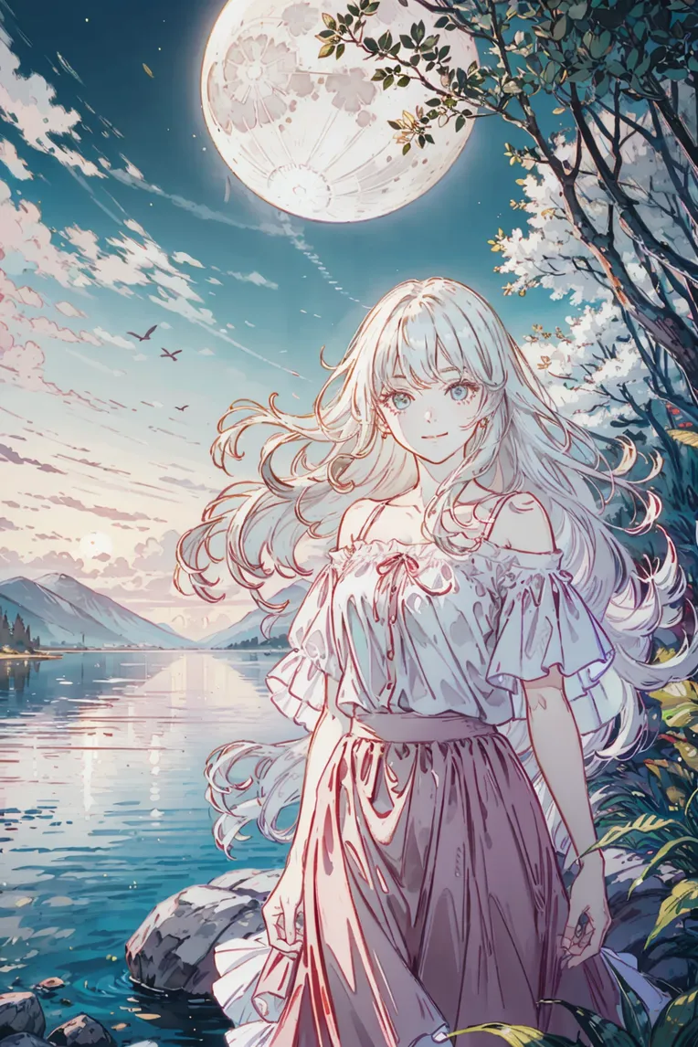 Anime Style,Hand-Drawn,Girl,LoRA,SD 1.5