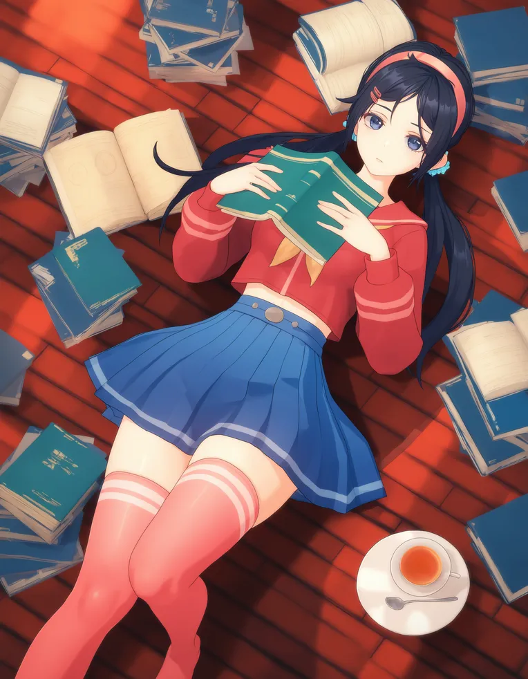 Anime,Girl,Style Boost,LoRA,SDXL