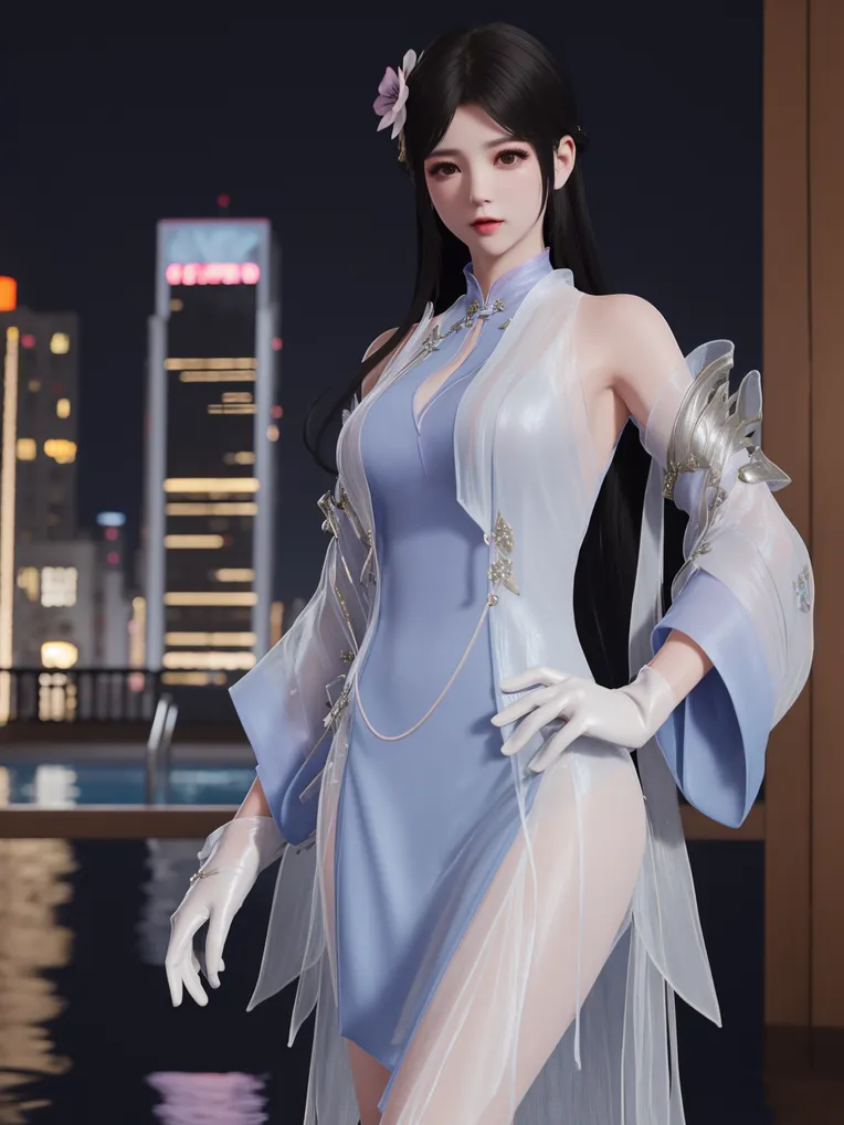 CGI style,Anime Character,Girl,LoRA,SD 1.5