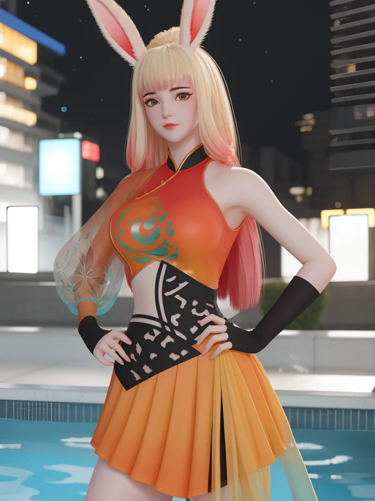 CGI style,Anime Character,Girl,LoRA,SD 1.5