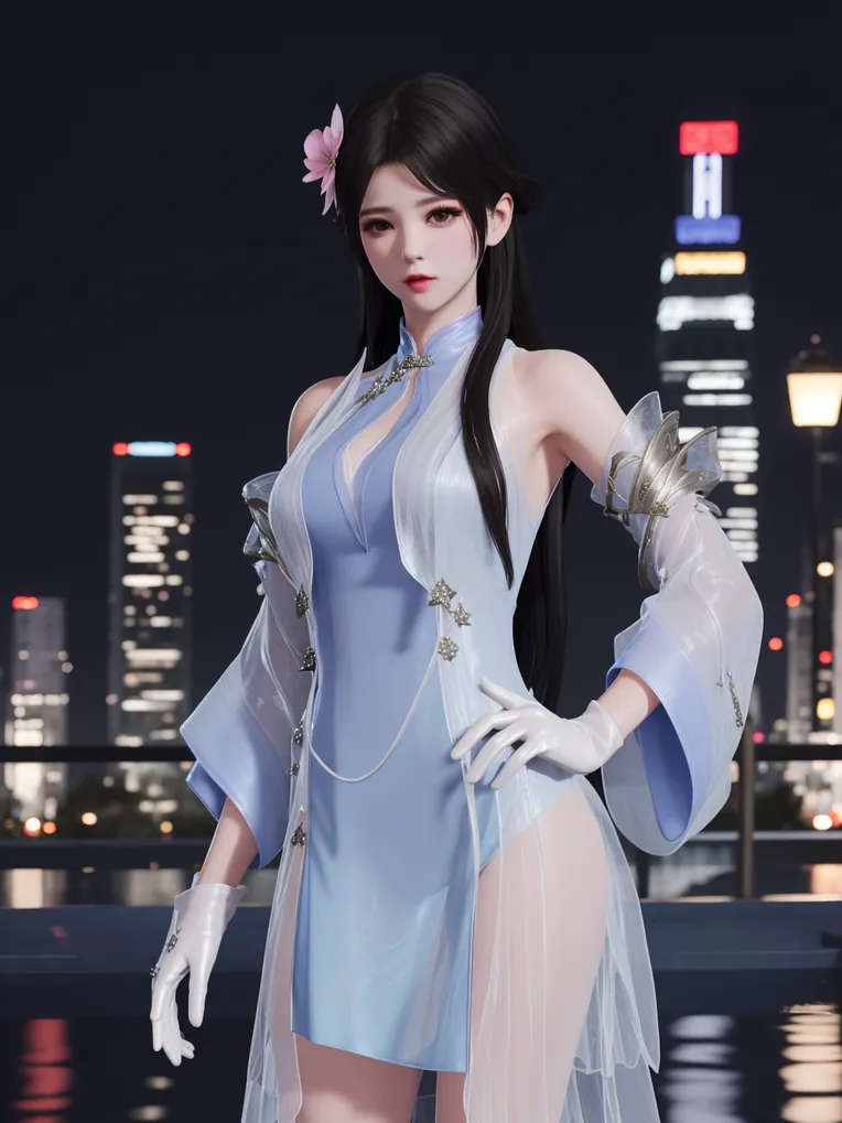 CGI style,Anime Character,Girl,LoRA,SD 1.5