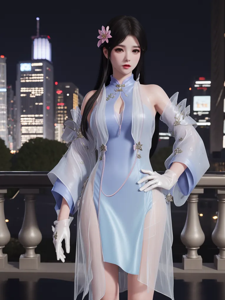 CGI style,Anime Character,Girl,LoRA,SD 1.5