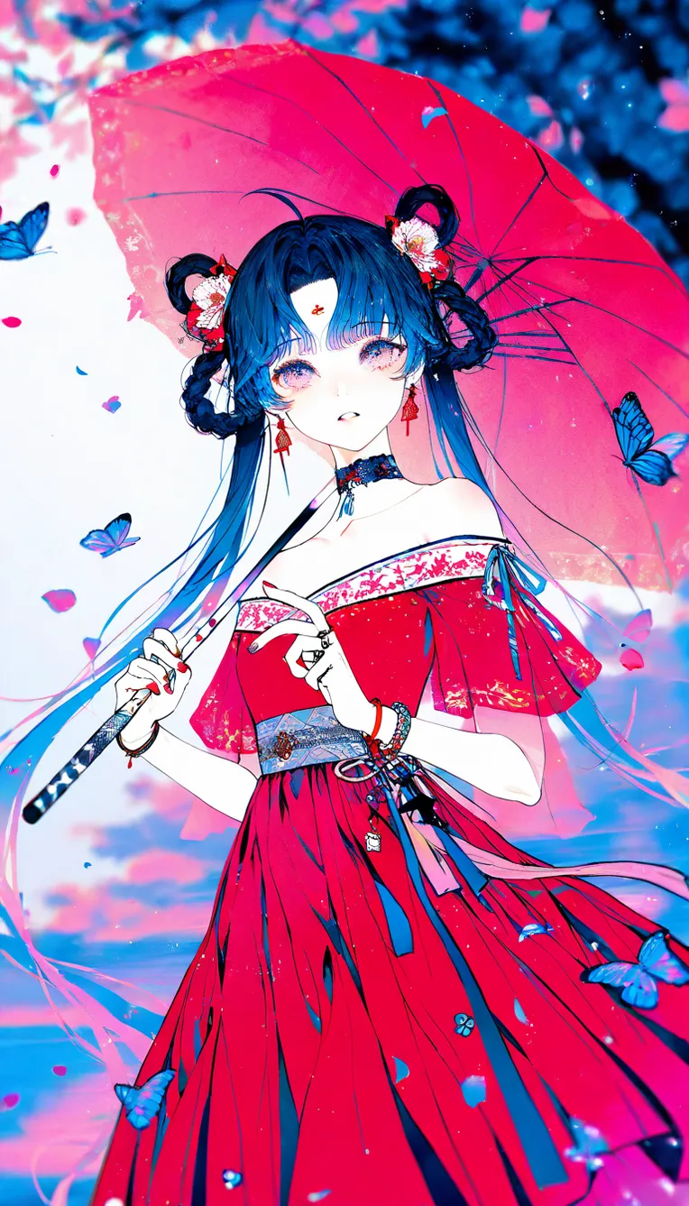 Digital Painting Media,Girl,Style Boost,LoRA,NoobAI