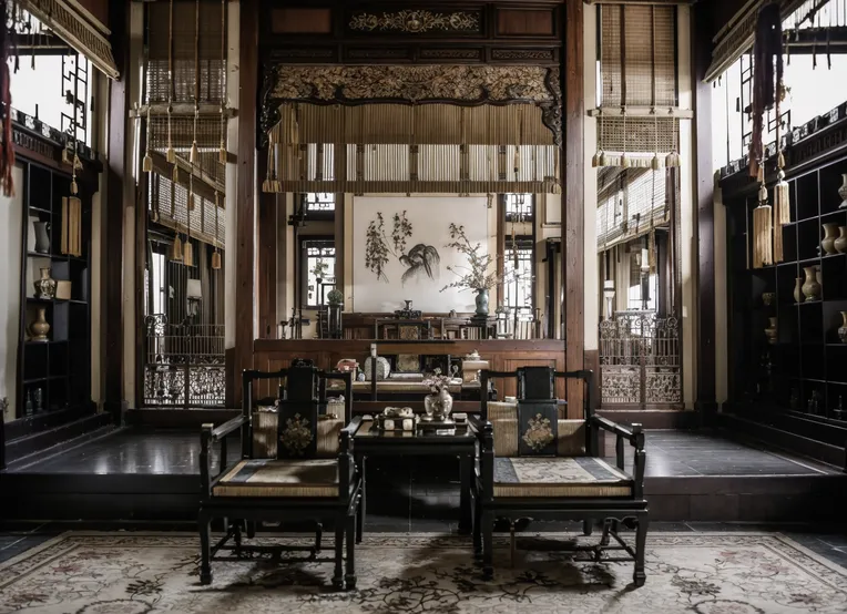 Realistic,Chinese Style,Interior Design,LoRA,SD 1.5