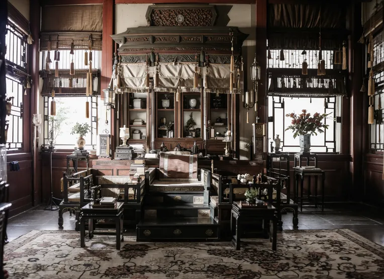 Realistic,Chinese Style,Interior Design,LoRA,SD 1.5