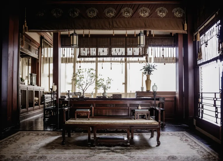 Realistic,Chinese Style,Interior Design,LoRA,SD 1.5