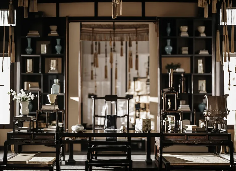 Realistic,Chinese Style,Interior Design,LoRA,SD 1.5