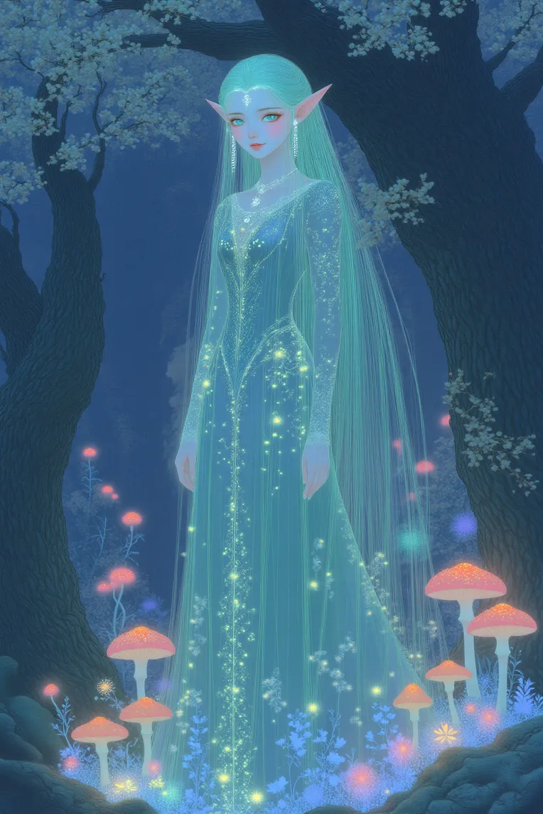 Digital Painting Media,Girl,Style Boost,LoRA,FLUX.1